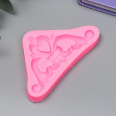 Молд «Узор уголок с сердцем» - Фото 1