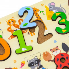 Пазл деревянный «Цифры» - Фото 2