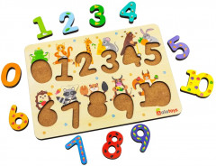Пазл деревянный «Цифры» - Фото 3