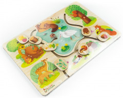 Игра-лабиринт «Кто что ест в лесу» - Фото 1