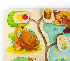 Игра-лабиринт «Кто что ест в лесу» - Фото 3