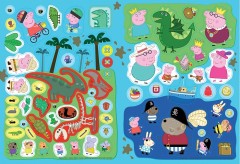 Свинка Пеппа. Коллекция наклеек (желтая) - Фото 1