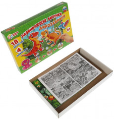 Игра развивающая с липучками «Динозаврики» - Фото 4