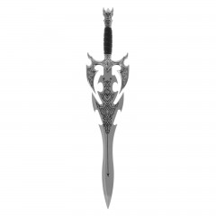Сувенирное оружие, меч на планшете, змеи на уголках эфеса - Фото 3