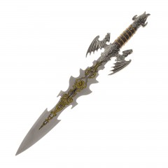 Сувенирное изделие меч на планшете «Два орла», цветное нанесение на лезвие - Фото 2