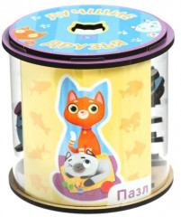 Пазл деревянный «Лучшие друзья» - Фото 1