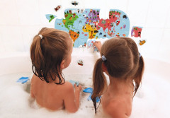 Пазл для купания «Карта мира» - Фото 2