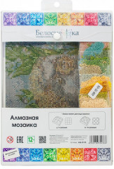 Мозаика алмазная «Ёжик в ландышах» - Фото 2