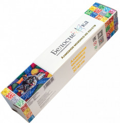 Мозаика алмазная «Котик в лоскутках» - Фото 1