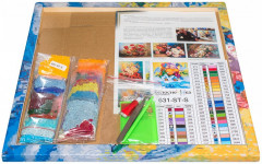 Мозаика алмазная «Ангелы с грушей» - Фото 3