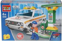 Конструктор «Lada ВАЗ-2106 на заправочной станции» - Фото 1