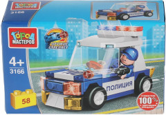 Конструктор «Полицейский на машине» - Фото 1
