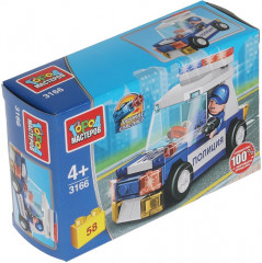 Конструктор «Полицейский на машине» - Фото 2