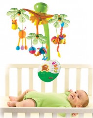 Музыкальный мобиль "Остров сладких грёз" с ночничком - Фото 1