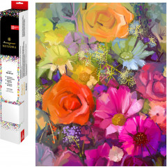 Мозаика алмазная «Все в цветах» - Фото 1