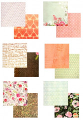 Набор бумаги для скрапбукинга «Зеленый миндаль» - Фото 2