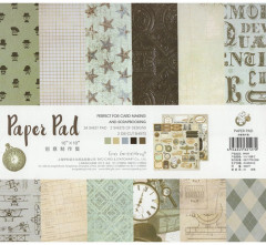 Набор бумаги для скрапбукинга «Винтажное настроение» - Фото 1