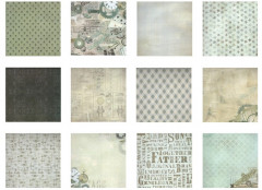 Набор бумаги для скрапбукинга «Винтажное настроение» - Фото 2