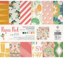 Набор бумаги для скрапбукинга «Коктейль» - Фото 1