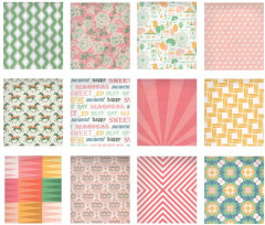 Набор бумаги для скрапбукинга «Коктейль» - Фото 2