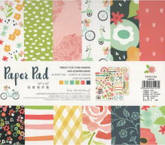 Набор бумаги для скрапбукинга «Кантри» - Фото 1