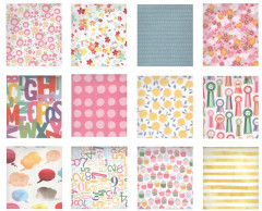 Набор бумаги для скрапбукинга «Цветной калейдоскоп» - Фото 2