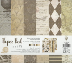 Набор бумаги для скрапбукинга «География» - Фото 1