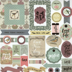 Набор бумаги для скрапбукинга «Модерн» - Фото 3