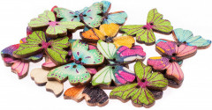 Пуговицы декоративные «Бабочки» - Фото 2