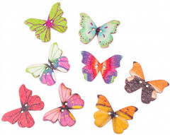 Пуговицы декоративные «Бабочки» - Фото 4