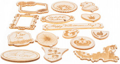 Чипборды деревянные «Рамки» - Фото 3