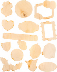 Чипборды деревянные «Рамки» - Фото 8