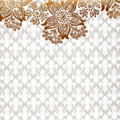 Набор бумаги для скрапбукинга «Золотое барокко» - Фото 8