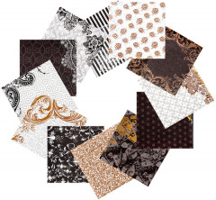 Набор бумаги для скрапбукинга «Золотое барокко» - Фото 11