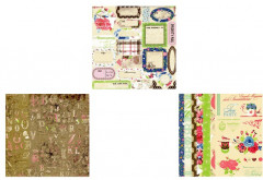 Набор бумаги для скрапбукинга «Свежесть» - Фото 3