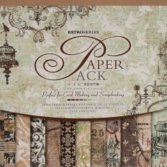 Набор бумаги для скрапбукинга «Мятные узоры» - Фото 1