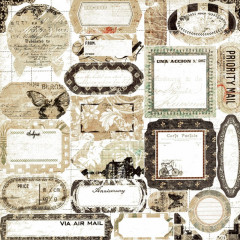 Набор бумаги для скрапбукинга «Мятные узоры» - Фото 10