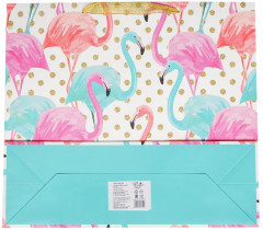 Пакет подарочный «Розовый фламинго» - Фото 5