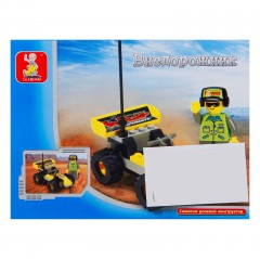 Конструктор «Квадроцикл», 46 деталей - Фото 1