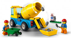 Конструктор City 60325 Бетономешалка. Cement Mixer Truck - Фото 5