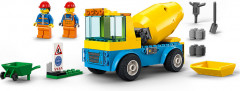 Конструктор City 60325 Бетономешалка. Cement Mixer Truck - Фото 7
