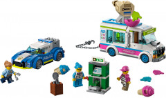 Конструктор City 60314 Погоня полиции за грузовиком с мороженым. Ice Cream Truck Police Chase - Фото 1