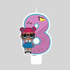 Свеча для торта «Цифра 8» - Фото 1