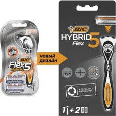 Бритва со сменными кассетами «Flex 5 Hybrid» - Фото 3