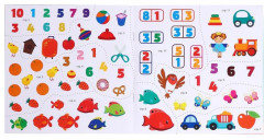 Книга с наклейками «Цифры и счёт» - Фото 1