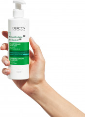 Dercos Интенсивный шампунь-уход против перхоти для нормальных и жирных волос - Фото 5