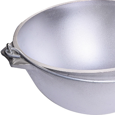 Казан походный с крышкой