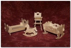 Сборная модель "Детская спальня" - Фото 1