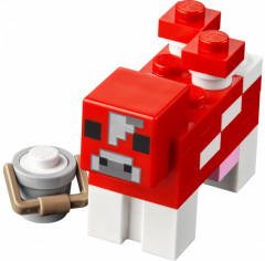 Конструктор Minecraft 21179 Грибной дом. The Mushroom House - Фото 9