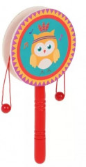 Барабан на палочке «Совушка» - Фото 1